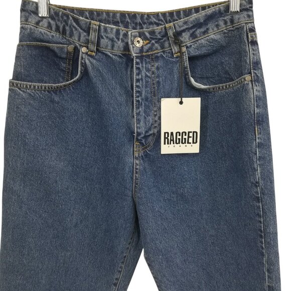 The Ragged Priest Wide Leg Skater Relaxed Loose Jeans Size 32 Cropped New NWT - Picture 5 of 11